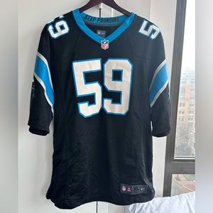 NWOT. Men’s Nike, XL. Carolina Panthers jersey